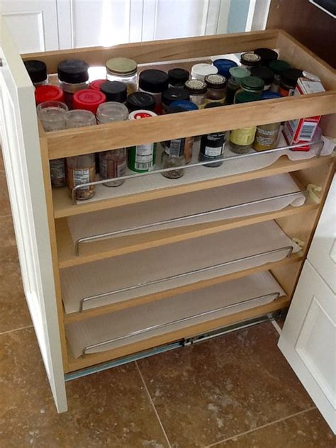 Talking of the sliding drawers then they can hold up to 30 spice jars. CAGE Design BuildMust-Have Kitchen Cabinet Accessories