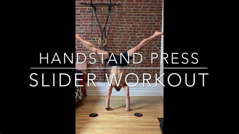 Handstand Press Workout Youtube