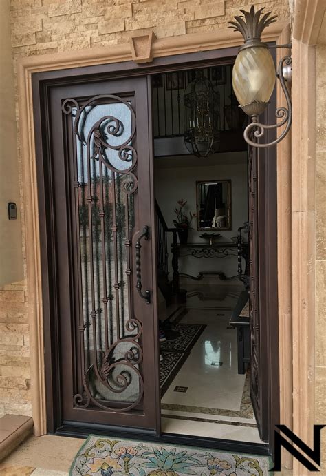 Double Iron Doors For Residential And Commercial Installation