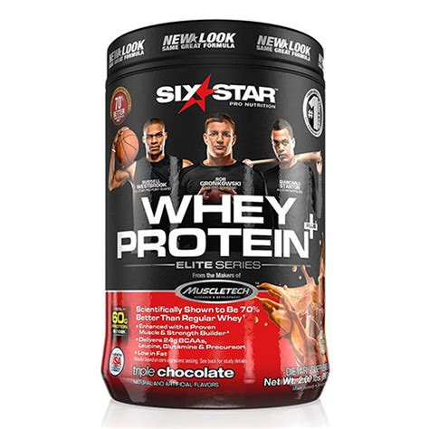 Six Star Pro Nutrition Whey Protein Powder Elite Series Triple