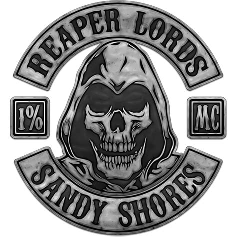 Reaper Lords Mc S S Crew Emblems Rockstar Games
