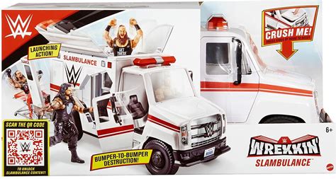 Wwe ultimate edition bret hart wrestling figure mattel free shipping. WWE Wrekkin' Slambulance Vehicle - Walmart.com - Walmart.com