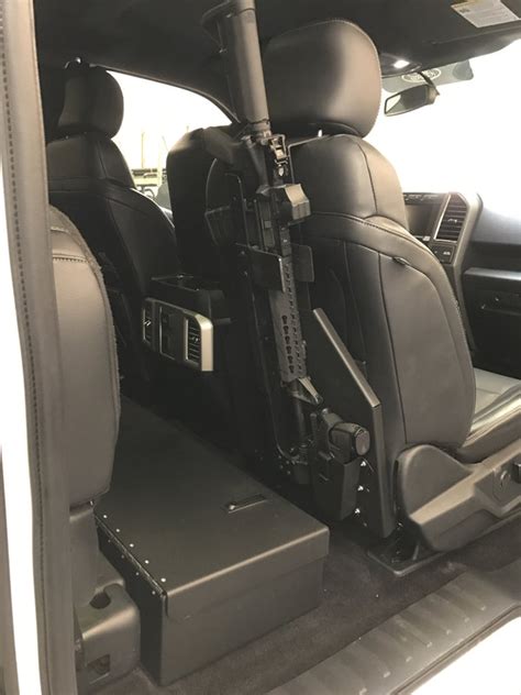 Ford Truck Back Of Seat Mount Kit For Ar Rifle Mount Gunmount