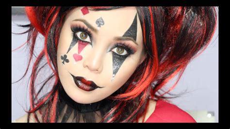 Jesterina Harlequin Makeup Tutorial Youtube