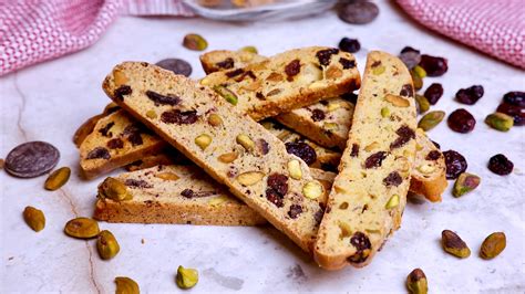 Almond and candied orange zest bars; Cranberry Apricot Biscotti : Vegan Cranberry Pistachio Biscotti Recipe Eggless Cooking - Rate ...