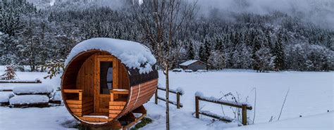 Using Your Sauna In The Snow Or Cold Weather The Hot Tub And Swim