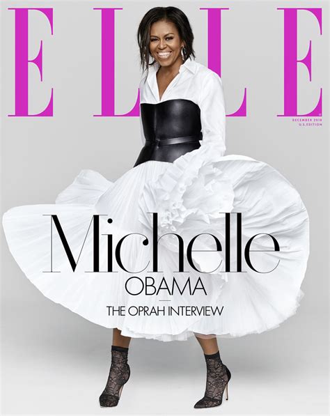 Michelle Obama Covers Elles December 2018 Issue Fashionista