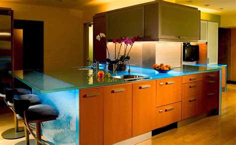 Glass Kitchen Countertops By Thinkglass Idesignarch Interior Design Architecture And Interior