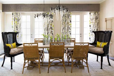 20 Dining Room Curtain Ideas To Liven Up A Room