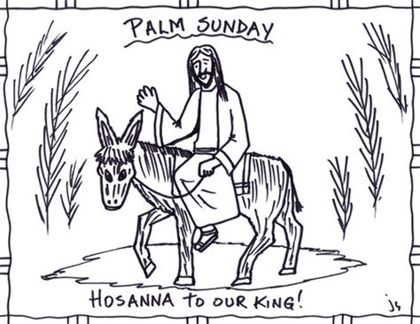 Download High Quality Palm Sunday Clipart Drawing Transparent Png