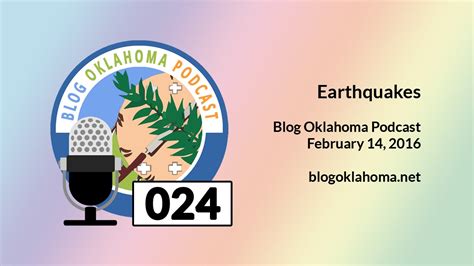 Blog Oklahoma Podcast 024 Earthquakes Youtube