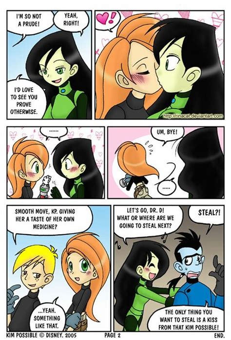 Kim s a prude or not Kim and Shego comic pt 2 END Комиксы
