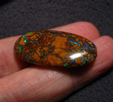 Brilliant Gemstone Resembles A Prismatic Universe Bursting Out Of Wood