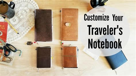 5 Ways To Customize Your Travelers Notebook Youtube