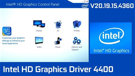 Download And Install Intelr Hd Old Standard Driver 4400 Youtube
