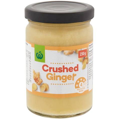 Woolworths Crushed Ginger 230g Woolworths