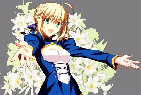 Saber From Fate Stay Knight Anime Fate Series Saber Fate Stay Night