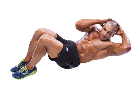 How To Do Crossover Crunches For Abdominal Strength Daily Burn