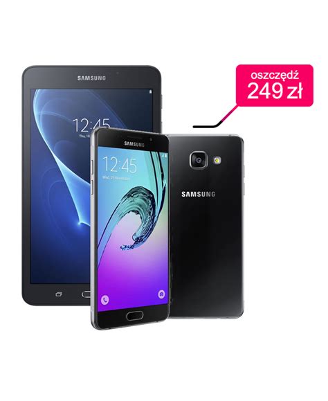 Samsung Galaxy A5 A510f 2016 Lte Czarny Galaxy Tab A 70 Smartfony