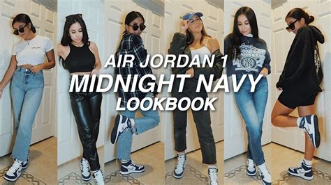 Air Jordan 1 Midnight Navy Outfit Lookbook 2021 How To Style Jordan 1s Outfit Inspiration