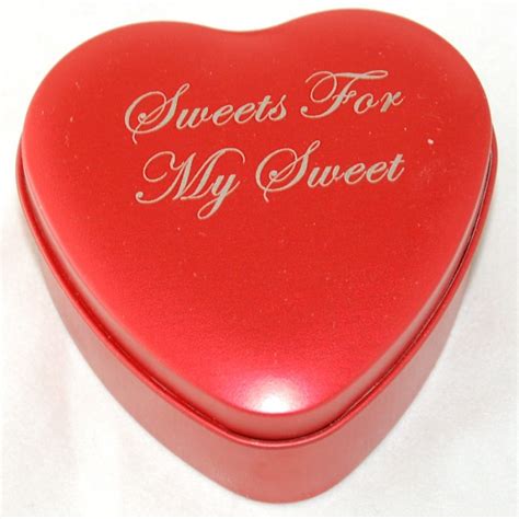 Sweets For My Sweet Love Hearts Tin Funky Hampers