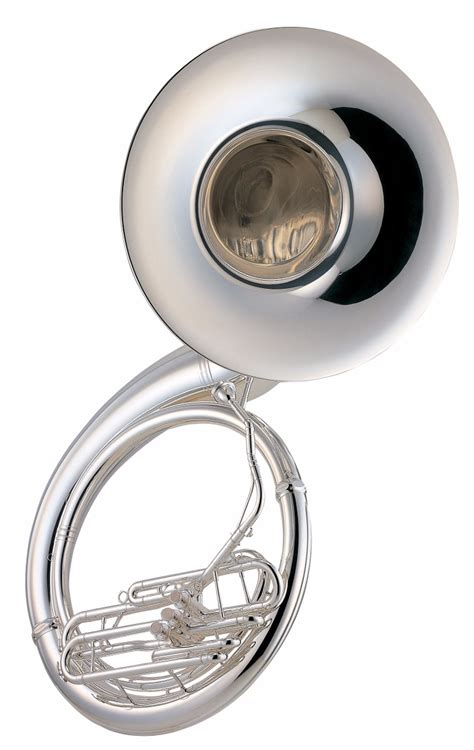 Intet ventileret messinginstrument kan være helt konisk, da den midterste sektion, der indeholder ventilerne, skal være cylindrisk. Tuba Sousafón Yamaha De Metal Plateado En Bbb Ysh411s ...