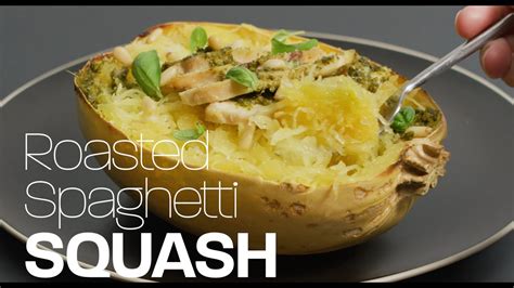 Roasted Spaghetti Squash Youtube