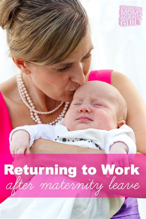 What is going on here?!? Returning to Work After Maternity Leave