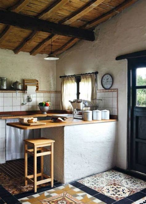 Fotografía y cocina de home made lovely. azulejos rústicos cocina rural | Cozinha rural, Interiores ...