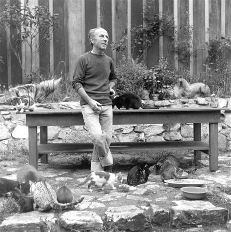 Imogen Cunningham Edward Weston Photographer With His Cats 1945