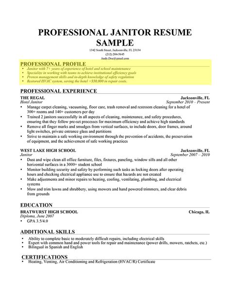 How To Write A Professional Profile Resume Genius Resume Profile