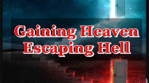 Thegospel Gaining Heaven Escaping Hell Through Christ Jesus Pastor