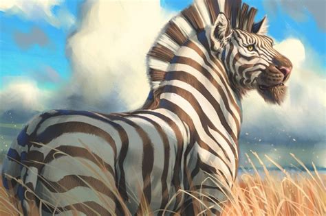 Lion Zebra Hybrid Zion Of Lebra By Ablaise On DeviantArt Mythical