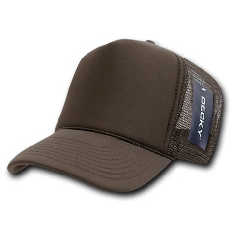 Decky Decky Trucker Plain Solid Snapback Hat Hats Cap Cap For Men