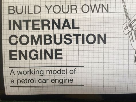 Build Your Own Internal Combustion Engine Haynes Working Model Petrol