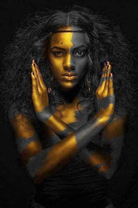 Beauty Of The Black Goddess Body Painting Body Art Art Photography