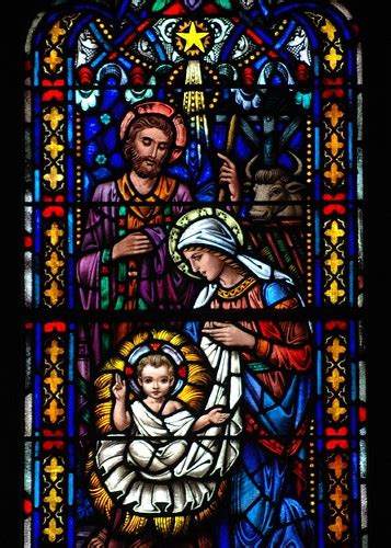 Nativity Scene Church Of The Ascension Stained Glass Nor Flickr