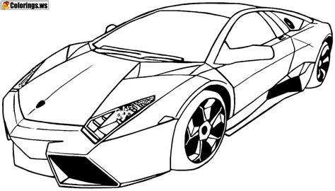 Lamborghini boyama kitabı ücretsiz bir çevrimiçi boyama ve çocuk oyunudur! Car 02 | Car Coloring Pages | in this coloring page, this ...