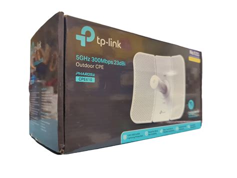 New Tp Link Cpe610 300mbps 5ghz Outdoor Wireless Access Point 23dbi Poe