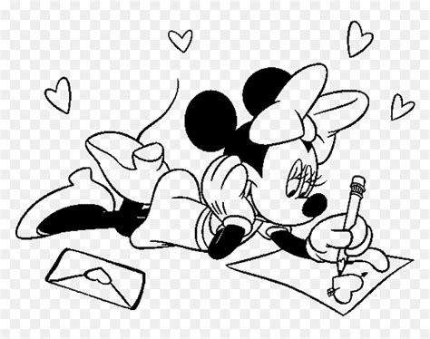 Minnie Mouse Coloring Pages Png Transparent Png Vhv