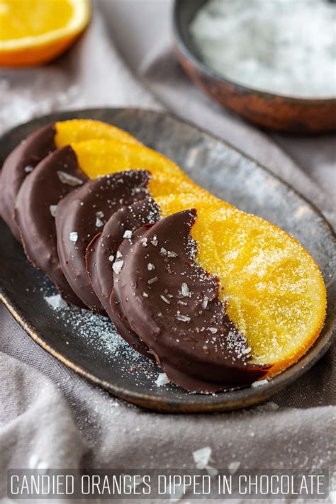 Candied Oranges Dipped In Chocolate Happy Foods Tube