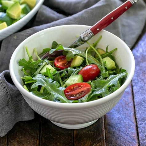 Simple Arugula Salad Easy And Refreshing That Skinny Chick Can Bake