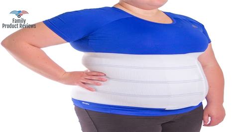 Braceability Xl Plus Size Bariatric Abdominal Stomach Binder Obesity Girdle Belt For Big Men