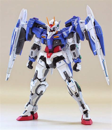 Rg 1144 00 Raiser Painted Build Gundam 00 Custom Gundam Gundam Model