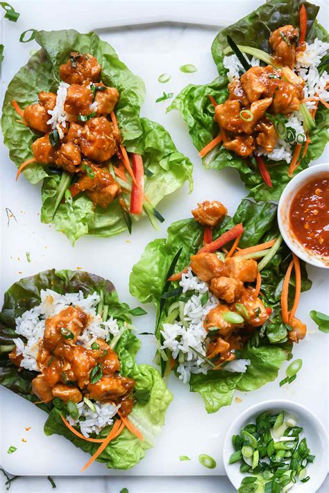 Feb 17, 2016 · inspired by pf changs' famous recipe, these healthy turkey lettuce wraps are quick, easy to make and are full of so much flavor! Instant Pot Orange Chicken Lettuce Wraps Recipe ...