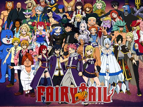 Tudo Sobre Animes Novo Visual Dos Personagens Do Anime Fairy Tail
