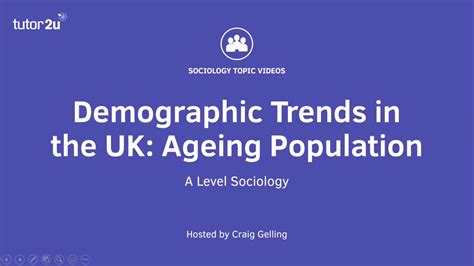 Demographic Trends In Uk Ageing Population A Level Sociology