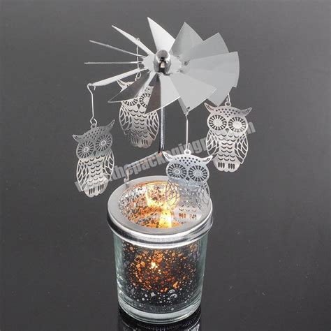 Diwali Unique Candle Jars Whirling Stainless Steel Christmas Candle