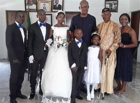 Should the table linens be white or ivory? Success Adegor's parents get married officially (Photos)