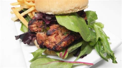 Bacon Mushroom Turkey Burger